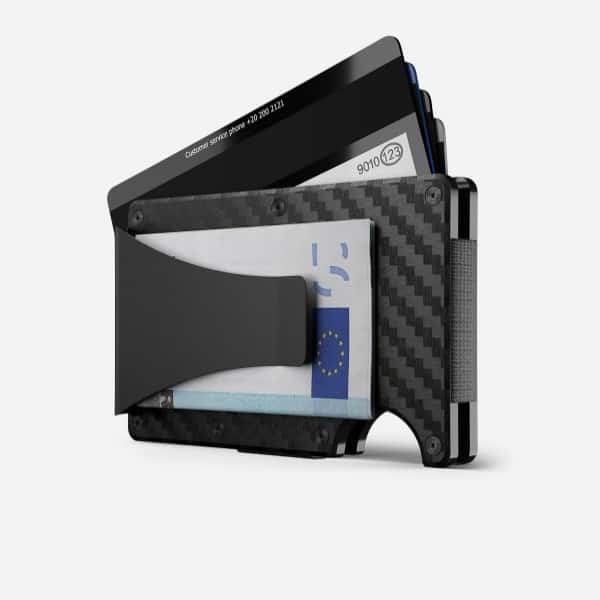 Geschäftsbrieftasche-Premium-Schwarz Geldklammer